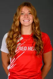 Ava Steed. A Media Day was held for the Women's Rugby, Golf, Dance, Men's Cross Country, and Cheer teams at the Martire Family Arena, Sacred Heart University, Fairfield, CT. Tuesday, August 25, 2026. Photo by: Mark F. Conrad