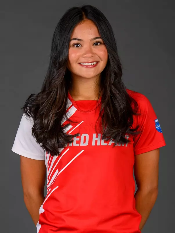 Maria-Jean Paulino. A Media Day was held for the Women's Rugby, Golf, Dance, Men's Cross Country, and Cheer teams at the Martire Family Arena, Sacred Heart University, Fairfield, CT. Tuesday, August 25, 2026. Photo by: Mark F. Conrad