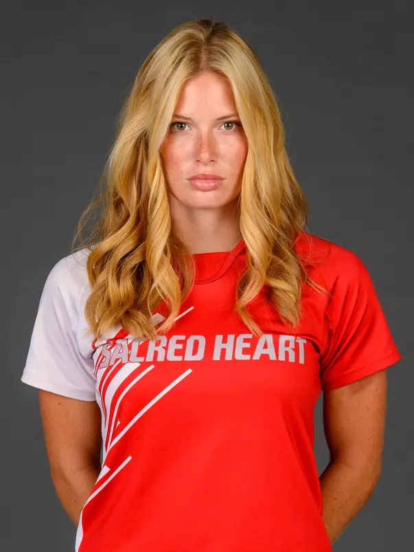 Hazel McRobie. A Media Day was held for the Women's Rugby, Golf, Dance, Men's Cross Country, and Cheer teams at the Martire Family Arena, Sacred Heart University, Fairfield, CT. Tuesday, August 25, 2026. Photo by: Mark F. Conrad