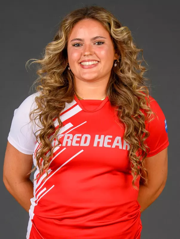 Kiera Thorne. A Media Day was held for the Women's Rugby, Golf, Dance, Men's Cross Country, and Cheer teams at the Martire Family Arena, Sacred Heart University, Fairfield, CT. Tuesday, August 25, 2026. Photo by: Mark F. Conrad