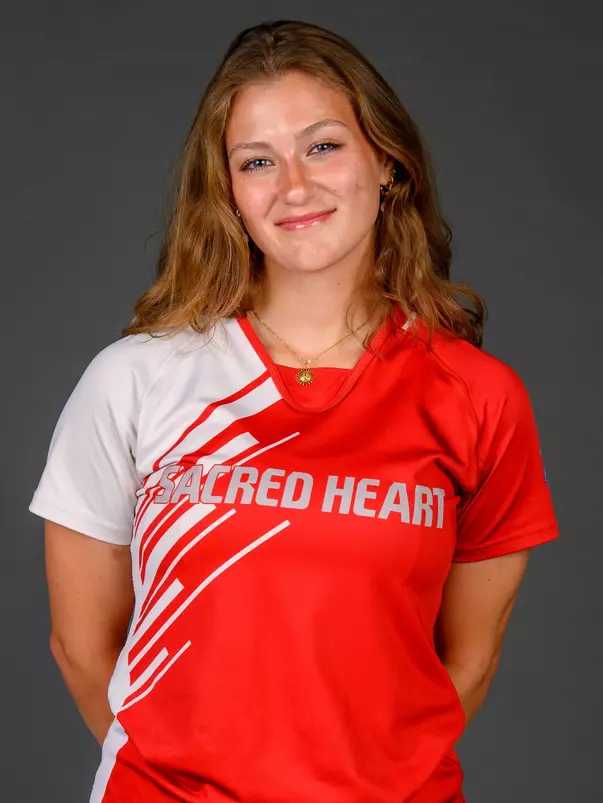 Niamh McLaughlin. A Media Day was held for the Women's Rugby, Golf, Dance, Men's Cross Country, and Cheer teams at the Martire Family Arena, Sacred Heart University, Fairfield, CT. Tuesday, August 25, 2026. Photo by: Mark F. Conrad