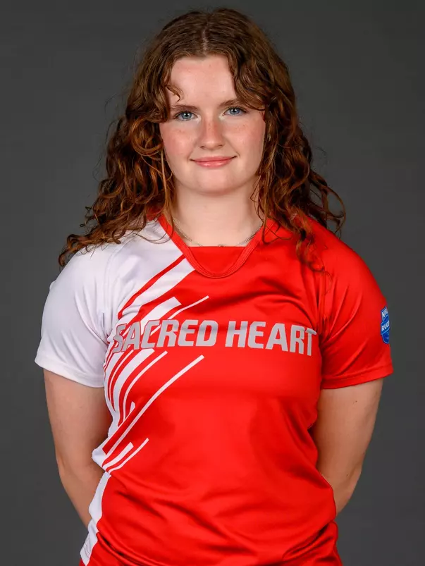 Sarah Lyons. A Media Day was held for the Women's Rugby, Golf, Dance, Men's Cross Country, and Cheer teams at the Martire Family Arena, Sacred Heart University, Fairfield, CT. Tuesday, August 25, 2026. Photo by: Mark F. Conrad