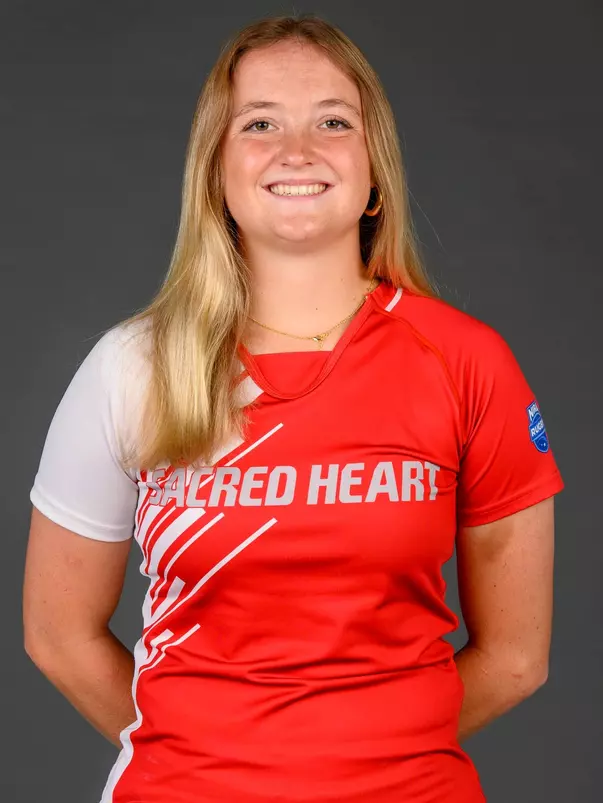 Viola Koning. A Media Day was held for the Women's Rugby, Golf, Dance, Men's Cross Country, and Cheer teams at the Martire Family Arena, Sacred Heart University, Fairfield, CT. Tuesday, August 25, 2026. Photo by: Mark F. Conrad