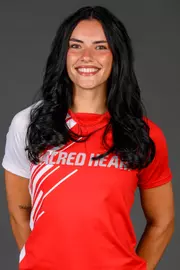 Gabrielle Ferreira. A Media Day was held for the Women's Rugby, Golf, Dance, Men's Cross Country, and Cheer teams at the Martire Family Arena, Sacred Heart University, Fairfield, CT. Tuesday, August 25, 2026. Photo by: Mark F. Conrad