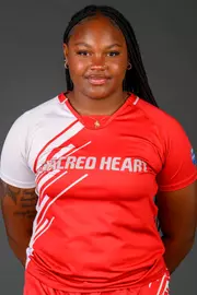 Khailey Kwamilele. A Media Day was held for the Women's Rugby, Golf, Dance, Men's Cross Country, and Cheer teams at the Martire Family Arena, Sacred Heart University, Fairfield, CT. Tuesday, August 25, 2026. Photo by: Mark F. Conrad