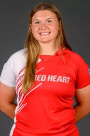 Madison Hinrichs.. A Media Day was held for the Women's Rugby, Golf, Dance, Men's Cross Country, and Cheer teams at the Martire Family Arena, Sacred Heart University, Fairfield, CT. Tuesday, August 25, 2026. Photo by: Mark F. Conrad