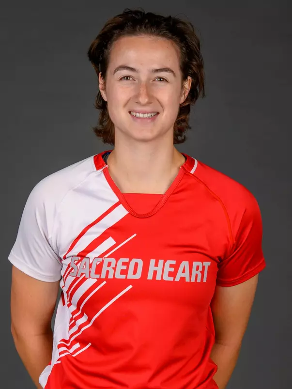 Reagan Vander-Heide. A Media Day was held for the Women's Rugby, Golf, Dance, Men's Cross Country, and Cheer teams at the Martire Family Arena, Sacred Heart University, Fairfield, CT. Tuesday, August 25, 2026. Photo by: Mark F. Conrad