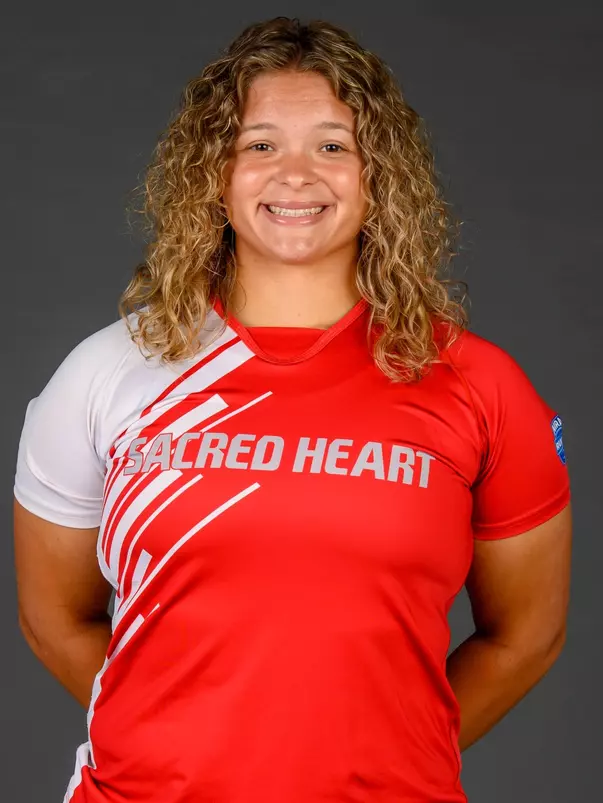 Reece Woods. A Media Day was held for the Women's Rugby, Golf, Dance, Men's Cross Country, and Cheer teams at the Martire Family Arena, Sacred Heart University, Fairfield, CT. Tuesday, August 25, 2026. Photo by: Mark F. Conrad