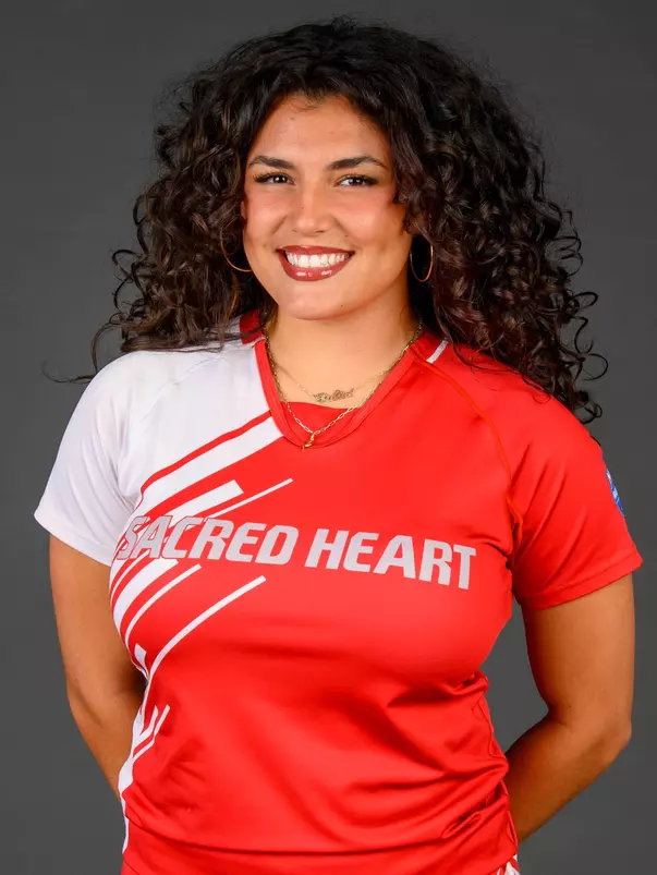 Julia Arnone. A Media Day was held for the Women's Rugby, Golf, Dance, Men's Cross Country, and Cheer teams at the Martire Family Arena, Sacred Heart University, Fairfield, CT. Tuesday, August 25, 2026. Photo by: Mark F. Conrad