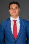 Jake Bongo. A Media Day was held today for the SHU Women's Equestrian, Men's Ice Hockey, Men's Wrestling, and Women's Rowing teams at the Martire Family Arena, Sacred Heart Universary, Fairfield, CT. Tuesday, September 1, 2026. Photo by: Mark F. Conrad