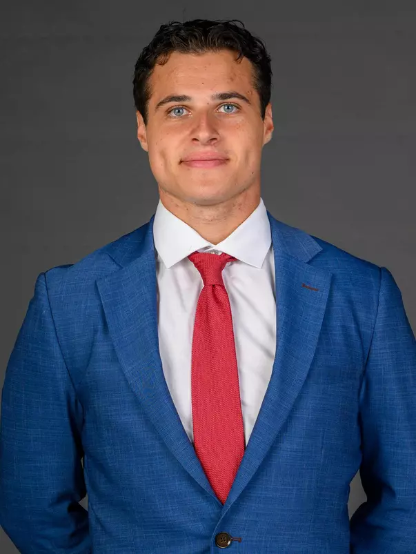Jake Bongo. A Media Day was held today for the SHU Women's Equestrian, Men's Ice Hockey, Men's Wrestling, and Women's Rowing teams at the Martire Family Arena, Sacred Heart Universary, Fairfield, CT. Tuesday, September 1, 2026. Photo by: Mark F. Conrad