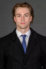 Landon Hanson. A Media Day was held today for the SHU Women's Equestrian, Men's Ice Hockey, Men's Wrestling, and Women's Rowing teams at the Martire Family Arena, Sacred Heart Universary, Fairfield, CT. Tuesday, September 1, 2026. Photo by: Mark F. Conrad