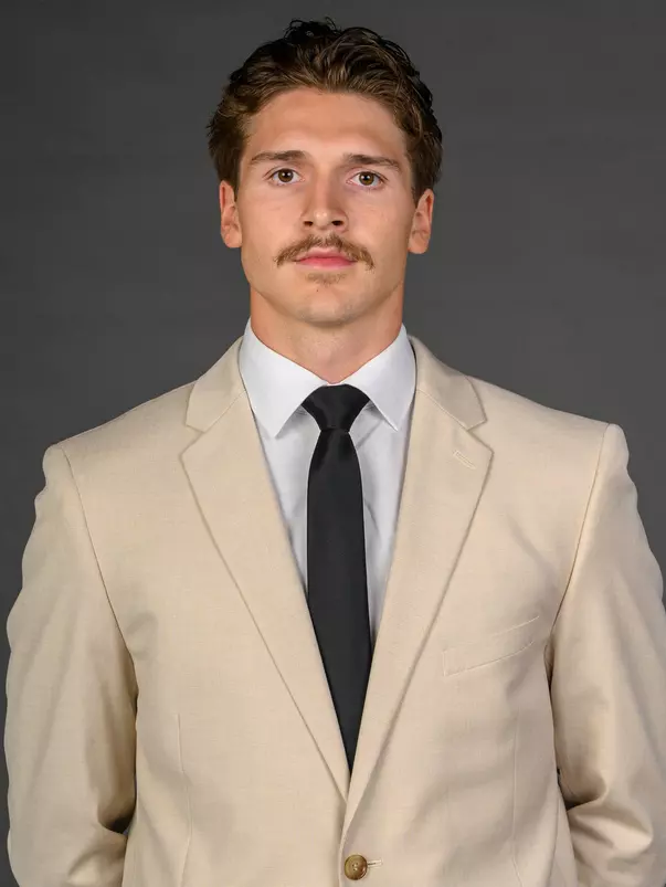 Ethan Semeniuk. A Media Day was held today for the SHU Women's Equestrian, Men's Ice Hockey, Men's Wrestling, and Women's Rowing teams at the Martire Family Arena, Sacred Heart Universary, Fairfield, CT. Tuesday, September 1, 2026. Photo by: Mark F. Conrad
