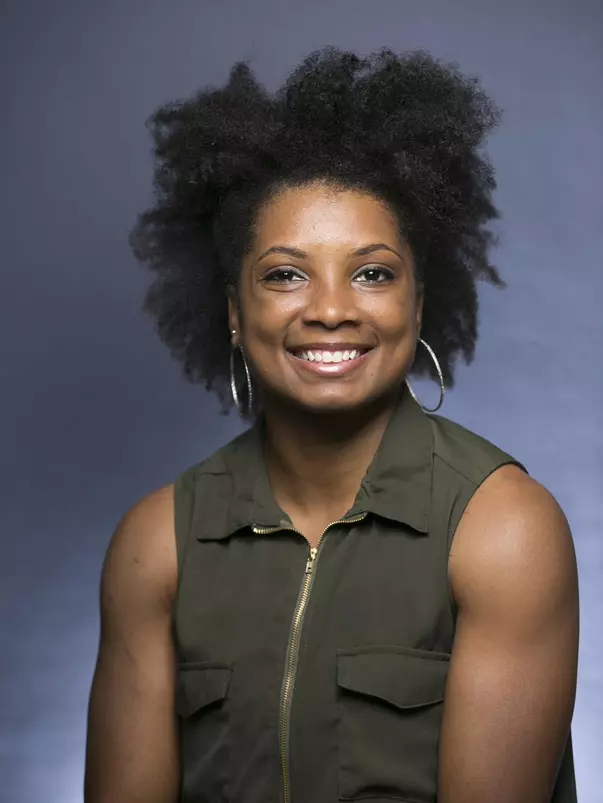 Jazmine Powers head shot, 2016-17