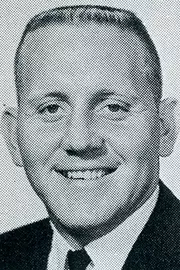 Wally Burnham--Hall of Fame induction photo