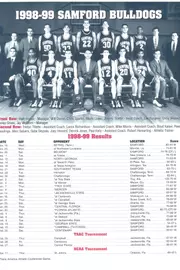 1998-99 Men's Basketball Team