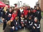 Scarlet Knights Volunteer at Big Chill 5K