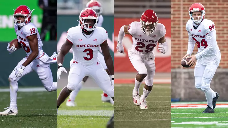 Bo Melton, Olakunle Fatukasi, Lawrence Stevens, Adam Korsak