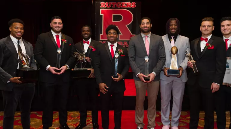 2022 Rutgers Football Award Winners