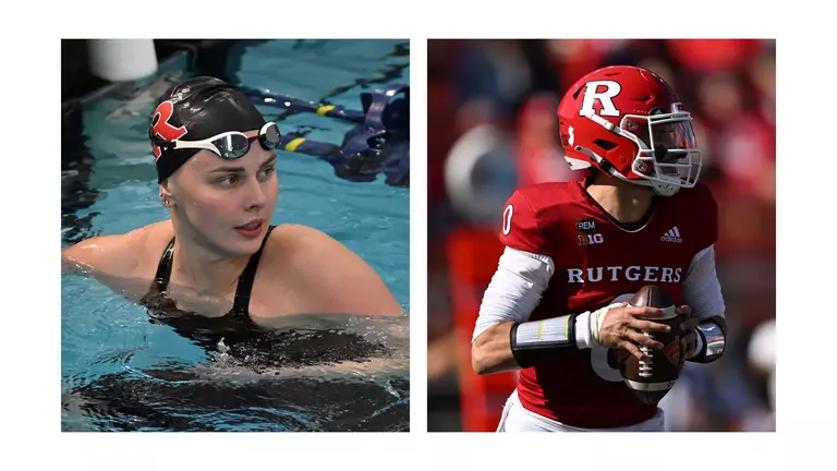 Big Ten Outstanding Sportsmanship Award: Sofia Chichaikina & Noah Vedral