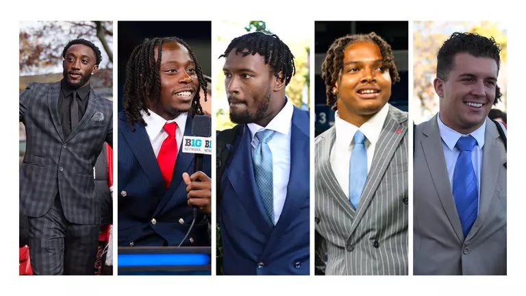 2025 NFL Scouting Combine: DB Robert Longerbeam, RB Kyle Monangai, OL Hollin Pierce, LB Tyreem Powell, LS Austin Riggs