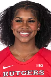 #0 Aspen Maxwell - 2025 Rutgers Volleyball Head Shot --
