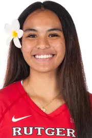 #10 Kaila Kalama-Bajet - 2025 Rutgers Volleyball Head Shot