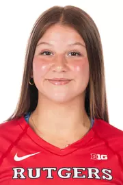 #15 Alleigh Dutton - 2025 Rutgers Volleyball Head Shot