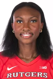 #16 Imani Howell - 2025 Rutgers Volleyball Head Shot