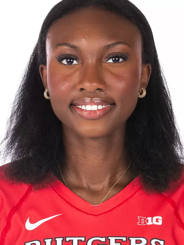 #16 Imani Howell - 2025 Rutgers Volleyball Head Shot