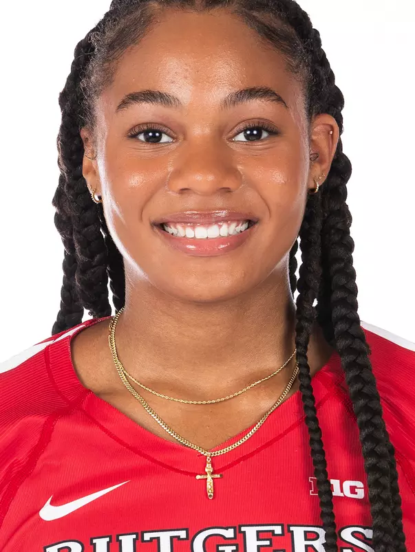 #1 Zora Hardison - 2025 Rutgers Volleyball Head Shot
