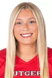 #6 Jenna DeLaMater - 2025 Rutgers Volleyball Head Shot