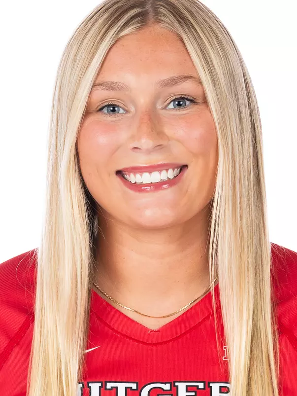 #6 Jenna DeLaMater - 2025 Rutgers Volleyball Head Shot