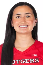 #8 Lexi Visintine - 2025 Rutgers Volleyball Head Shot