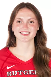 #9 Natalie Robinson - 2025 Rutgers Volleyball Head Shot
