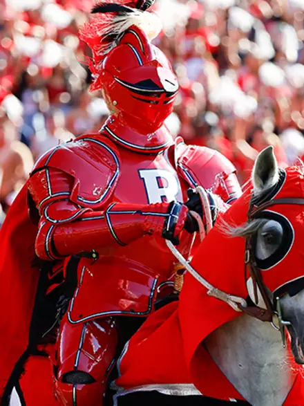 Scarlet Knight mascot