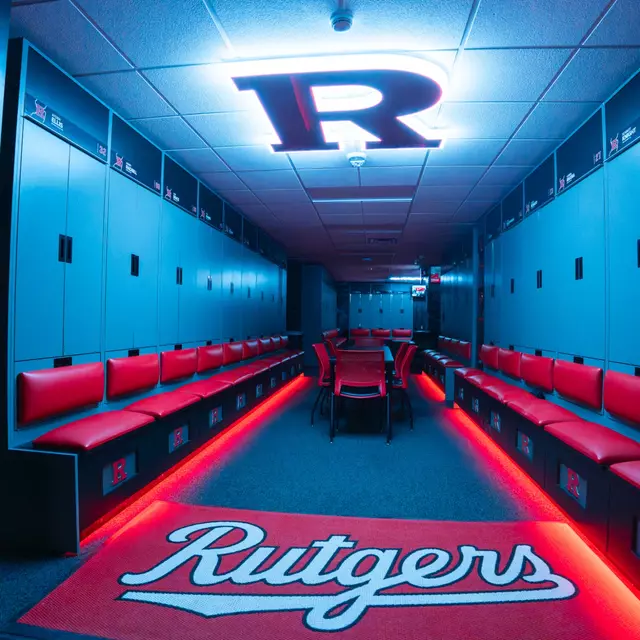 Rutgers Baseball Locker Room