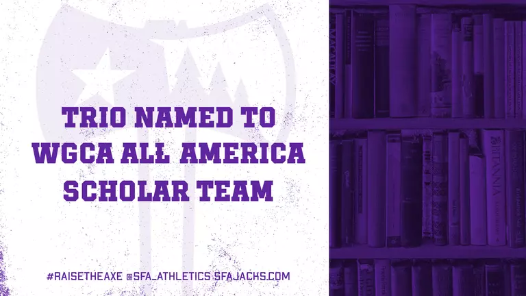 Trio Named to WGCA All America Scholar Team