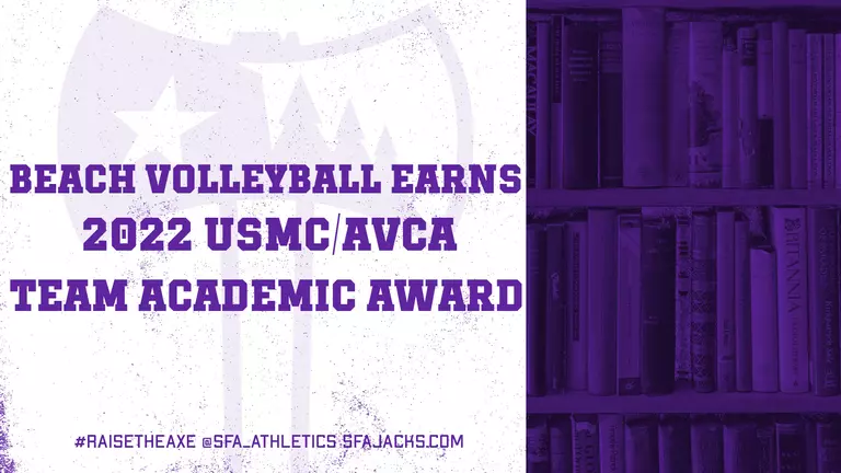 Beach Volleyball Earns USMC/AVCA Team Academic Award