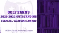 Golf Earns 2021-22 Outstanding Team All-Academic Award Recipients