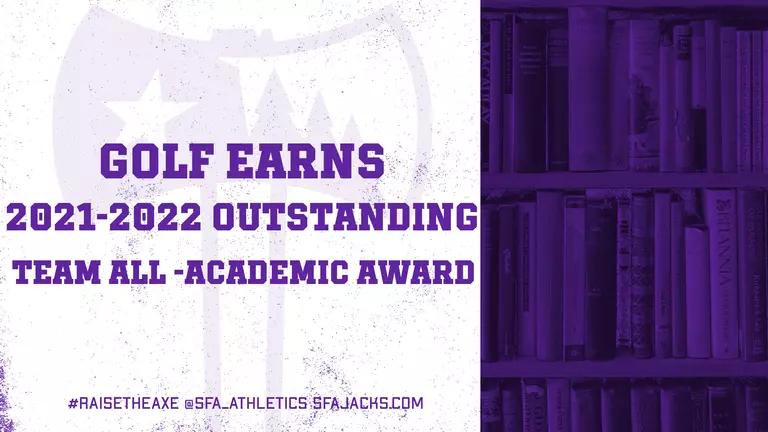 Golf Earns 2021-22 Outstanding Team All-Academic Award Recipients