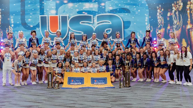 SFA Cheer Wins Pair of Titles at USA Collegiate Championships