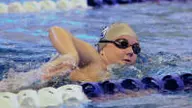 Women's Swimming Breaks School Record in 200-Medley Relay at BIG EAST Championships