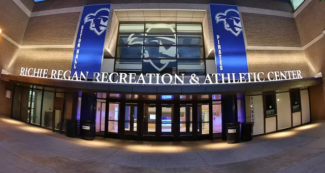 Richie Regan Recreation & Athletic Center at Night
