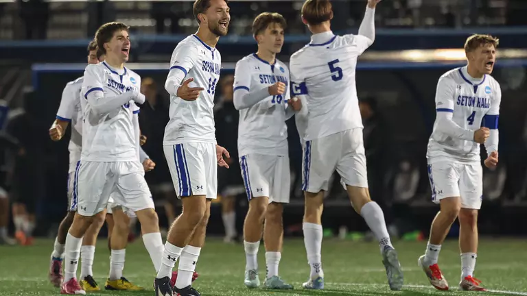 Pirates Visit Bryant for NCAA Tournament Second Round Match