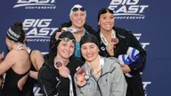 Broken Relay Record Highlights Opening Night of BIG EAST Championships