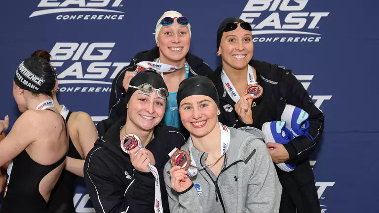 Broken Relay Record Highlights Opening Night of BIG EAST Championships
