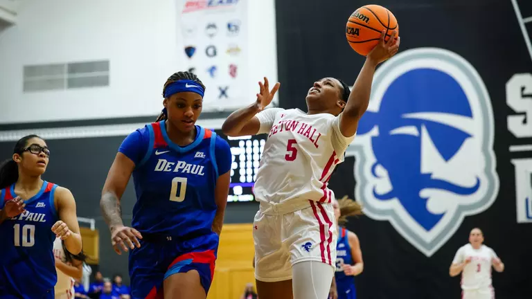 Pirates Host DePaul for Pink Game in Walsh Gym, Saturday