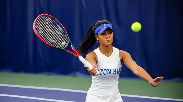 Farrakhova and May Shine in The Hall's 5-2 Win at Delaware State
