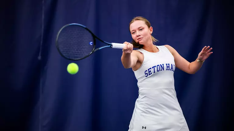Pirates Win Doubles in Narrow Defeat to Villanova